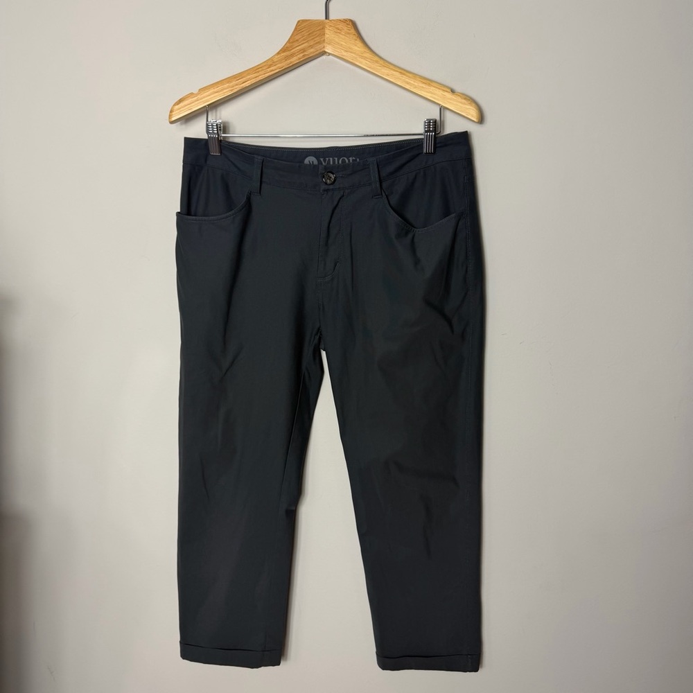 Vuori Men's Black Stretch Casual Pants Stretchable